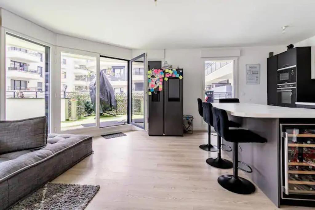 Residence Abraham - Guest Room 1 Ladefense U-Arena #Terasse #Fibre #Netflix Bois-Colombes Extérieur photo