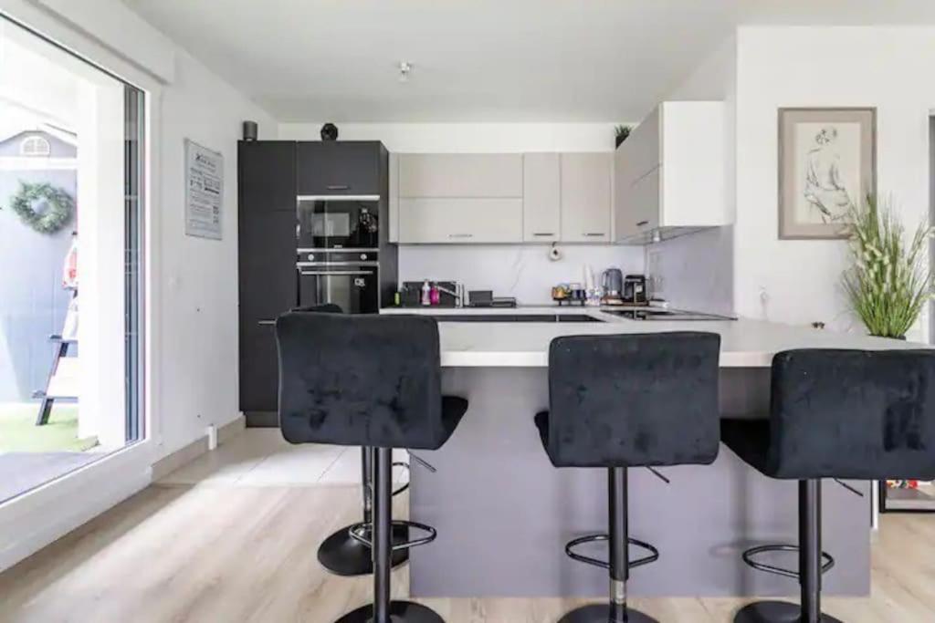 Residence Abraham - Guest Room 1 Ladefense U-Arena #Terasse #Fibre #Netflix Bois-Colombes Extérieur photo