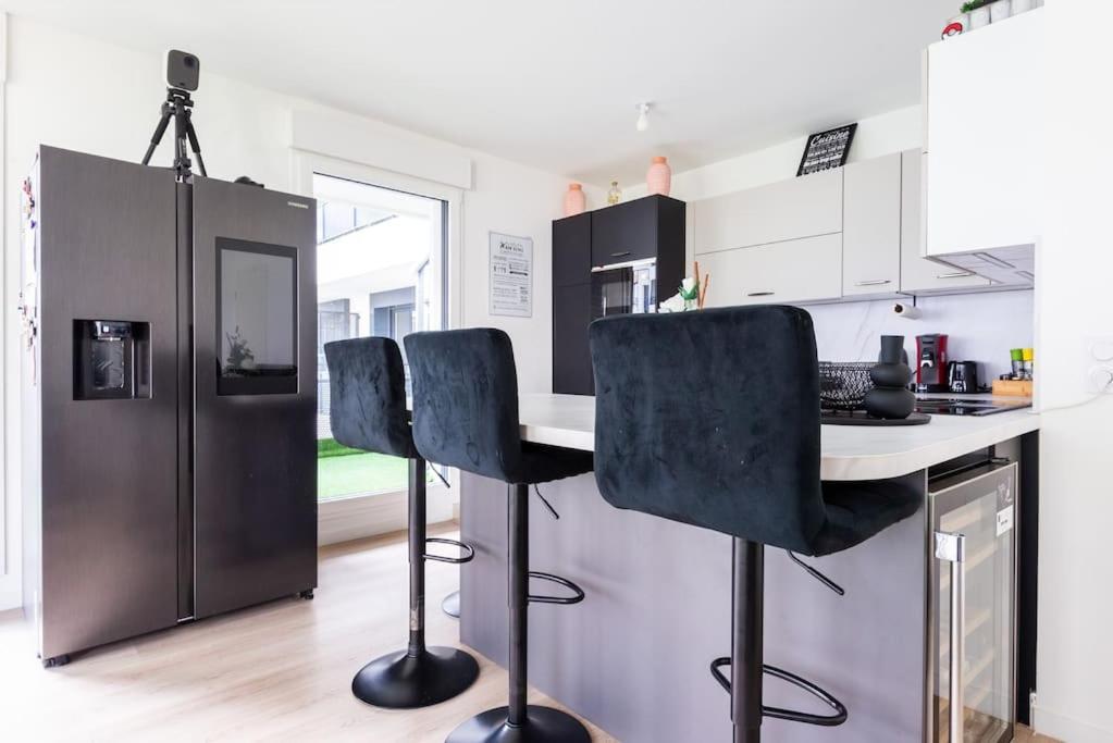 Residence Abraham - Guest Room 1 Ladefense U-Arena #Terasse #Fibre #Netflix Bois-Colombes Extérieur photo