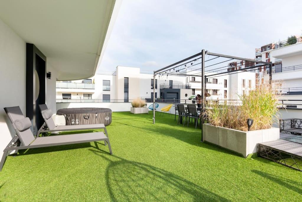 Residence Abraham - Guest Room 1 Ladefense U-Arena #Terasse #Fibre #Netflix Bois-Colombes Extérieur photo