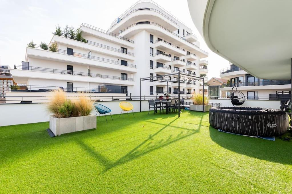 Residence Abraham - Guest Room 1 Ladefense U-Arena #Terasse #Fibre #Netflix Bois-Colombes Extérieur photo